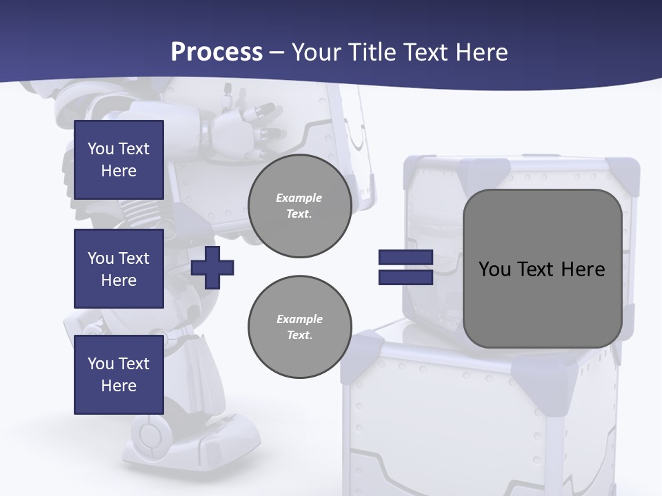 Cute Box Cardboard PowerPoint Template