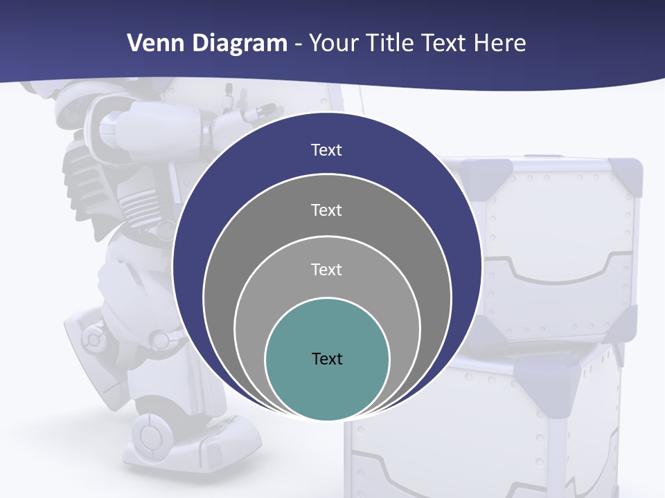 Cute Box Cardboard PowerPoint Template