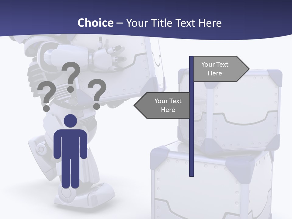 Cute Box Cardboard PowerPoint Template