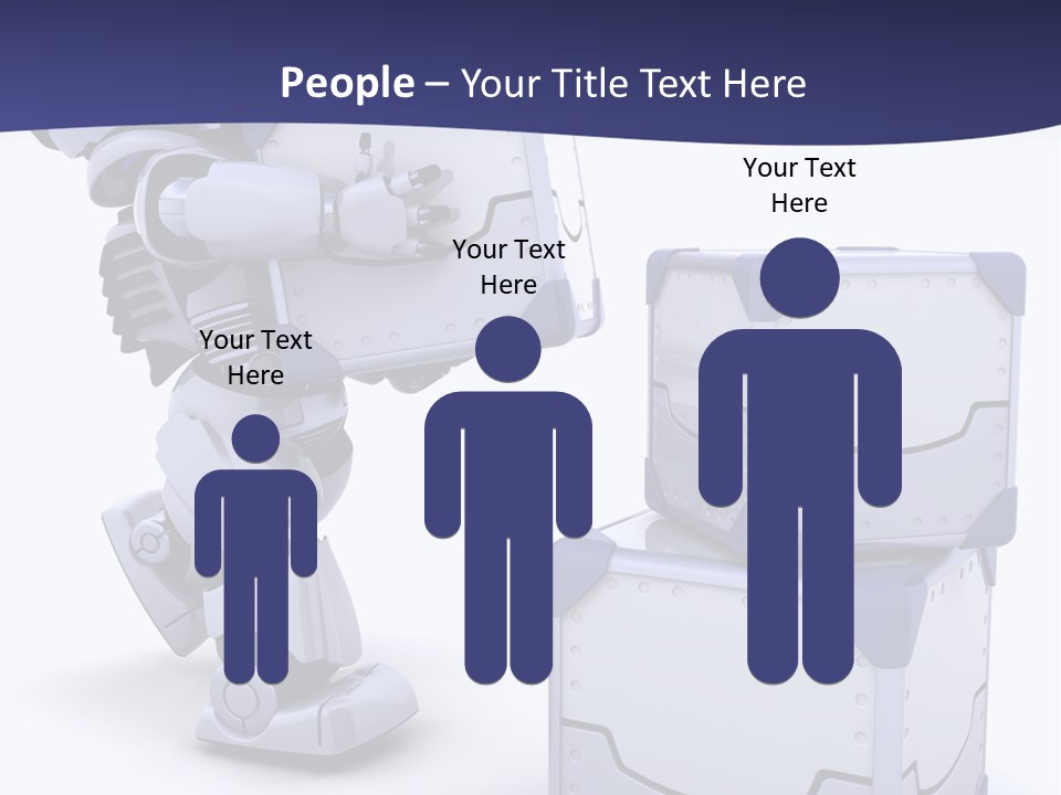 Cute Box Cardboard PowerPoint Template