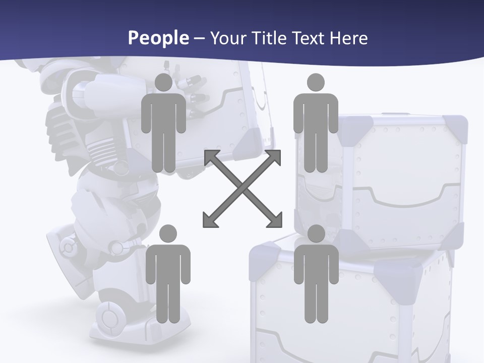 Cute Box Cardboard PowerPoint Template