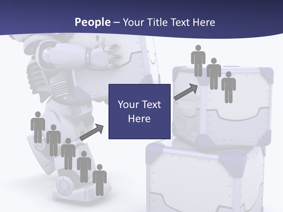 Cute Box Cardboard PowerPoint Template