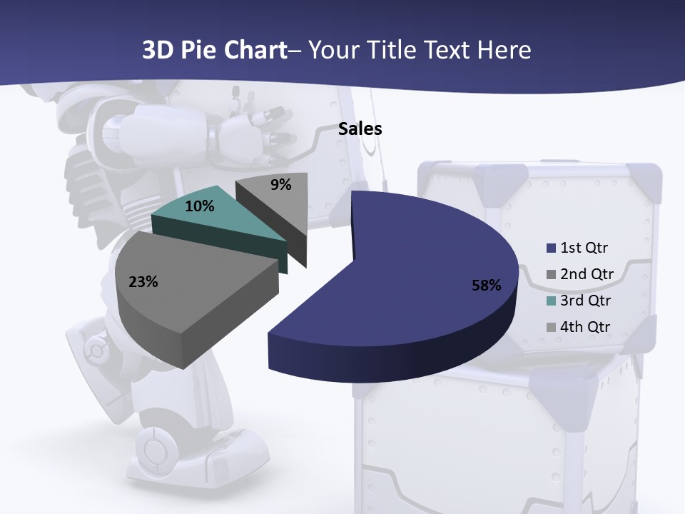Cute Box Cardboard PowerPoint Template