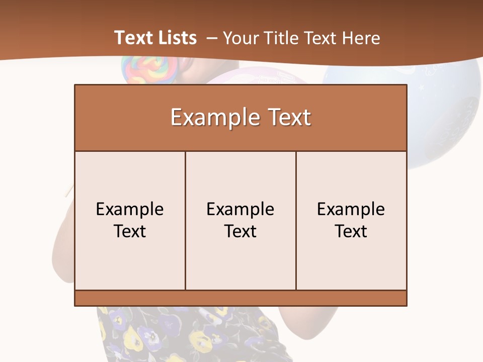 Lipstick Black Charming PowerPoint Template
