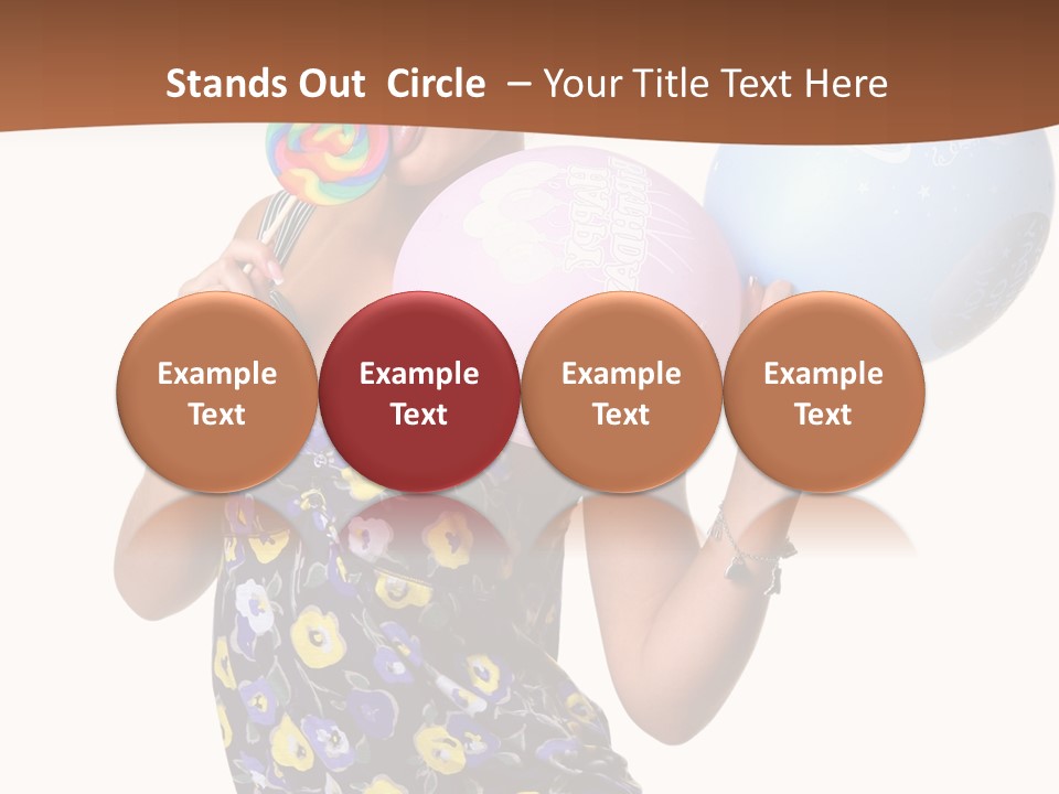 Lipstick Black Charming PowerPoint Template