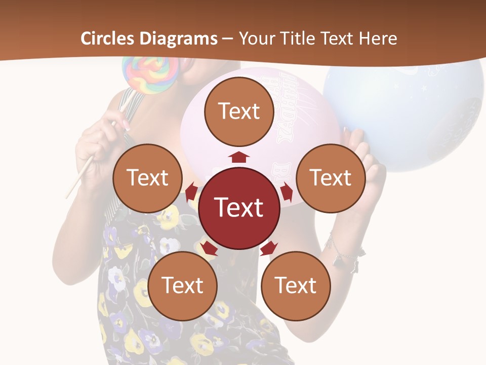 Lipstick Black Charming PowerPoint Template