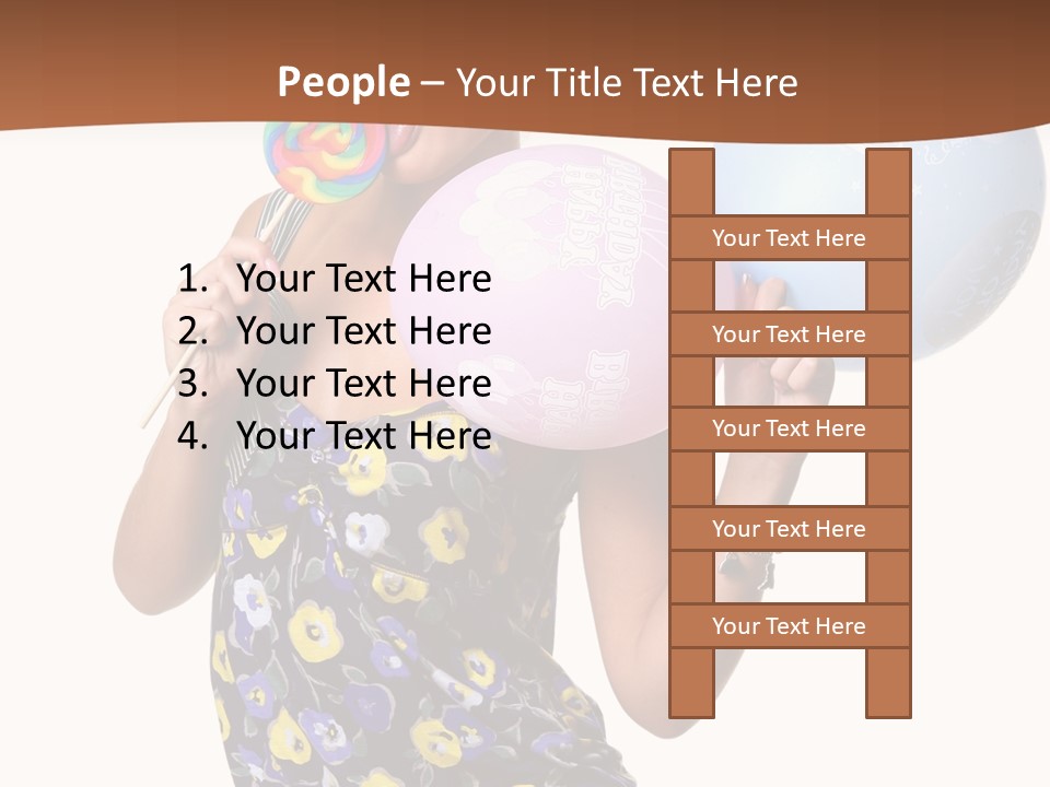 Lipstick Black Charming PowerPoint Template