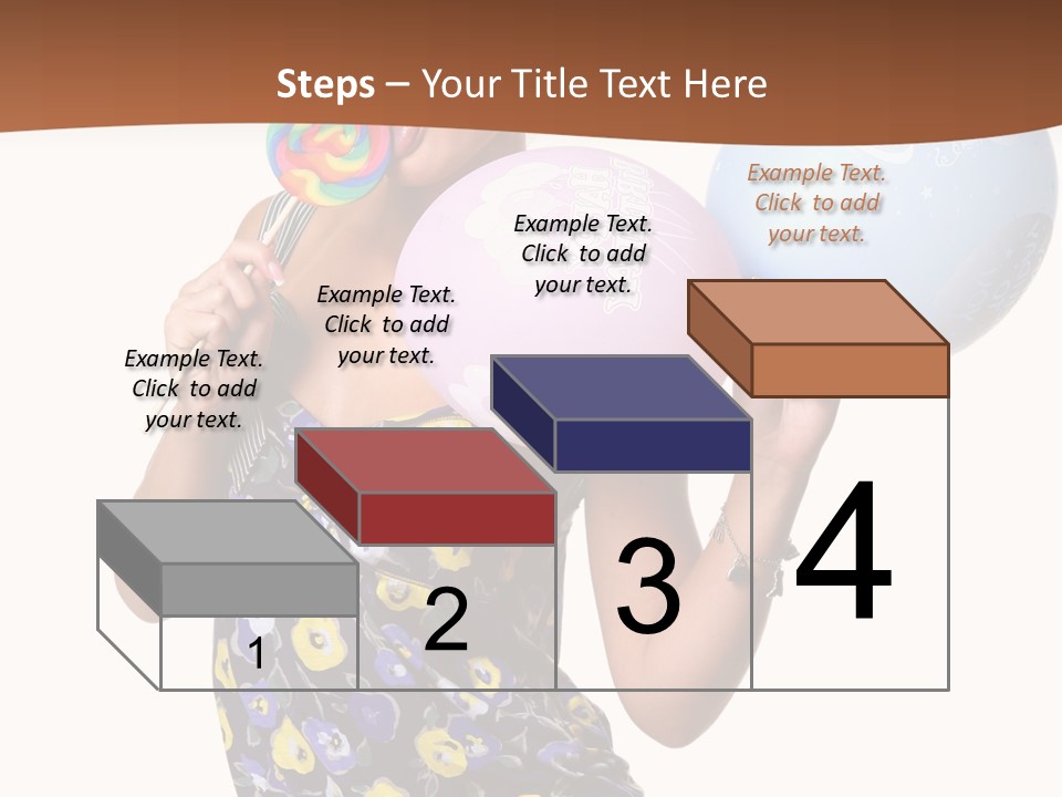 Lipstick Black Charming PowerPoint Template