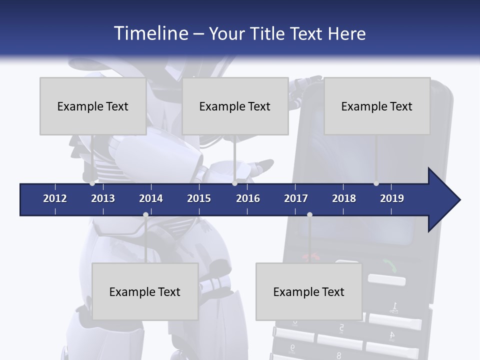 Message Lcd Keyboard PowerPoint Template