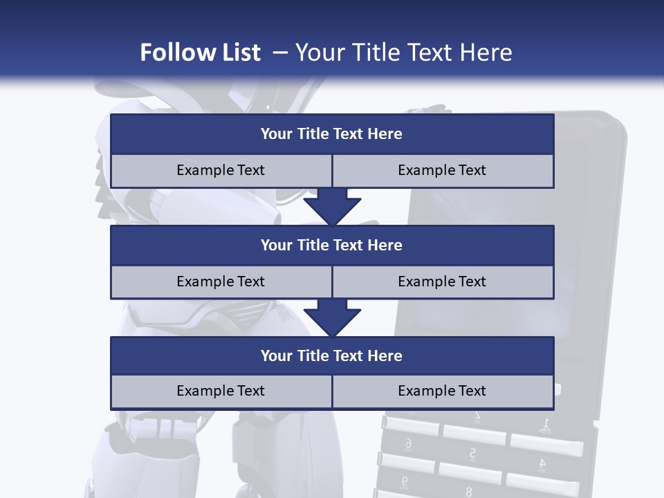 Message Lcd Keyboard PowerPoint Template