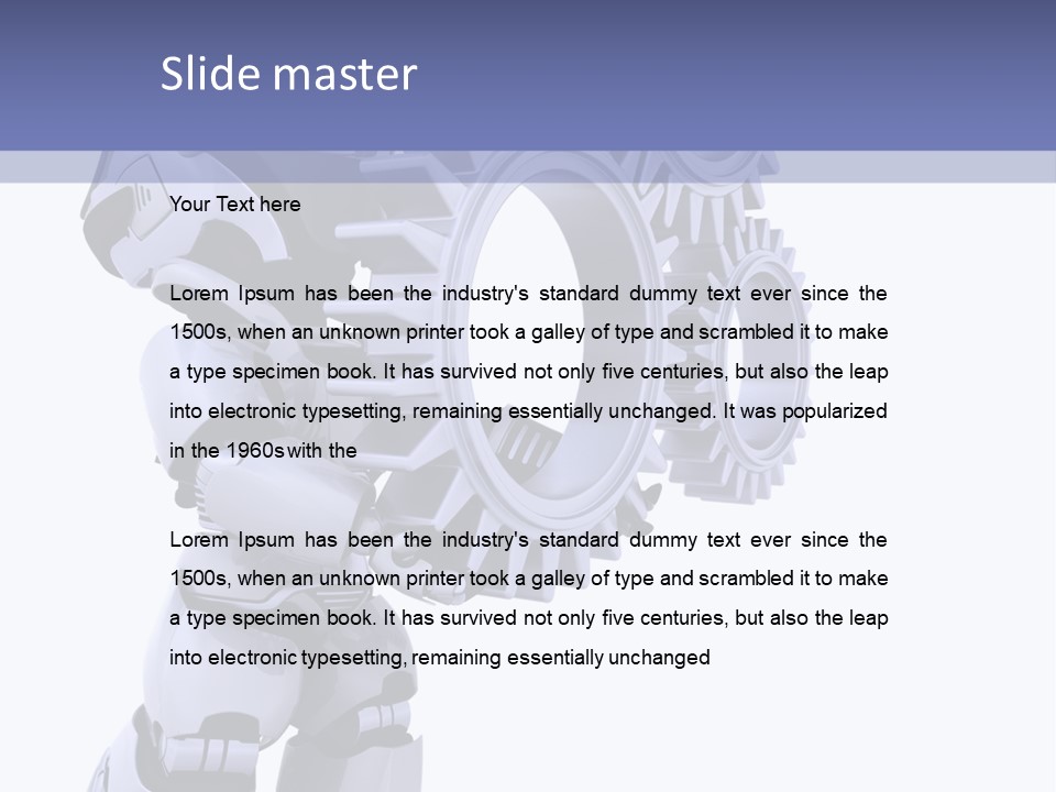 Industrial Future Scifi PowerPoint Template