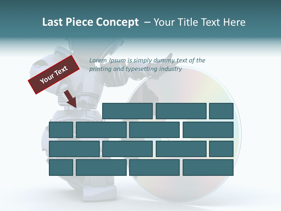 Plastic Man Disk PowerPoint Template