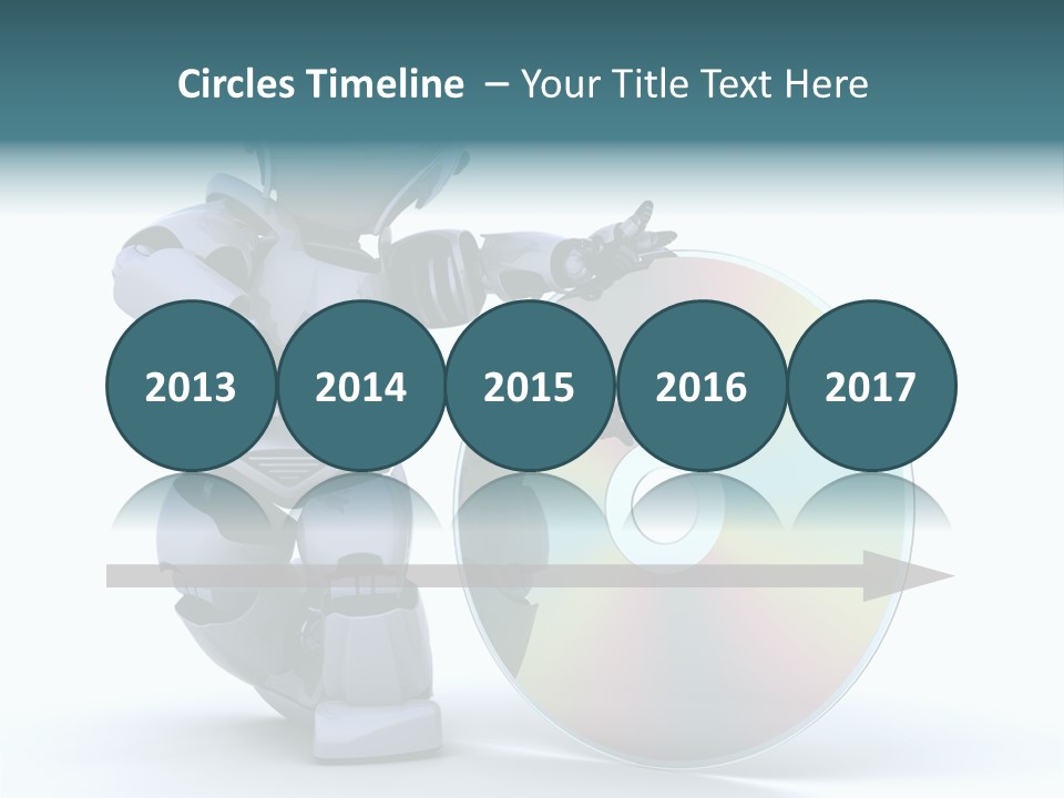 Plastic Man Disk PowerPoint Template