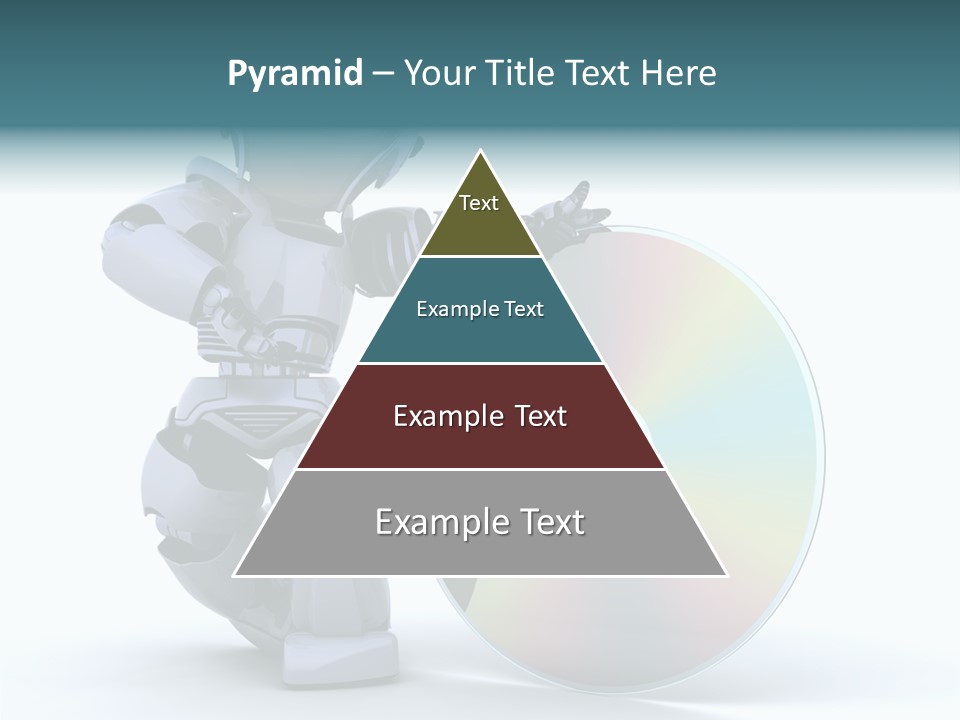 Plastic Man Disk PowerPoint Template