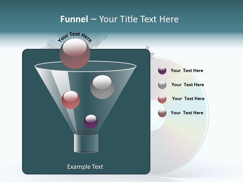 Plastic Man Disk PowerPoint Template