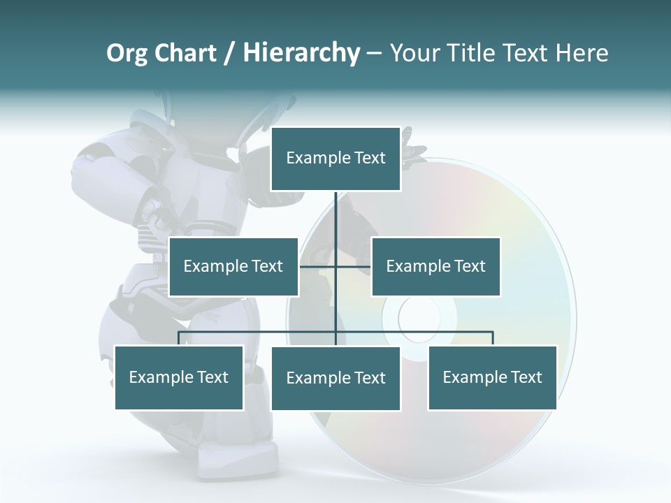 Plastic Man Disk PowerPoint Template