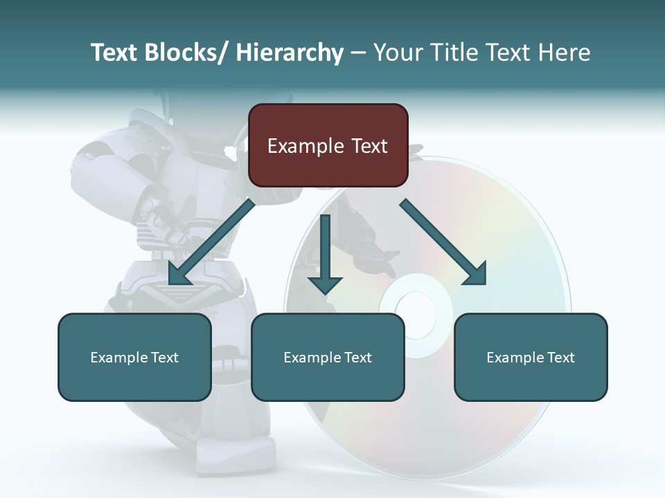 Plastic Man Disk PowerPoint Template