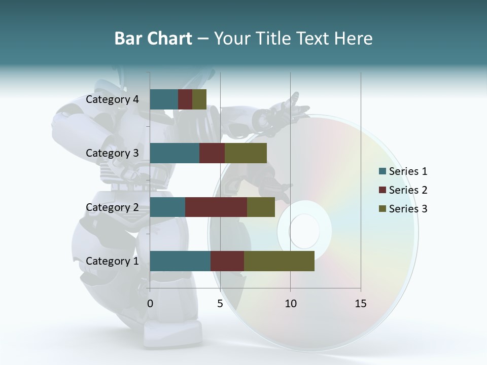Plastic Man Disk PowerPoint Template