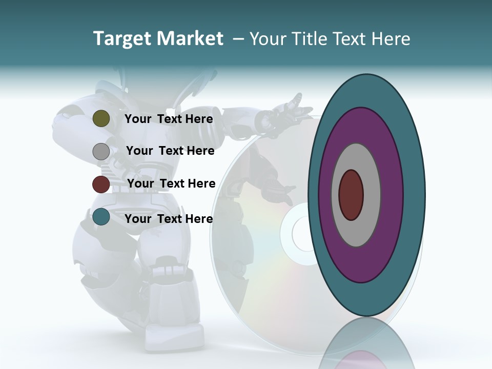 Plastic Man Disk PowerPoint Template