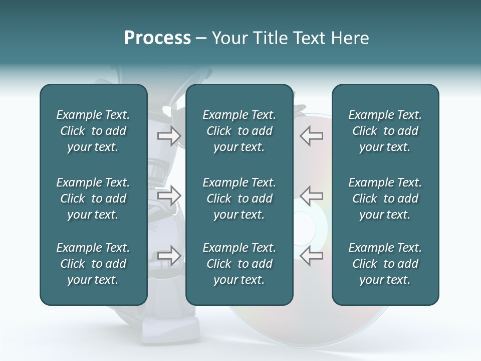 Plastic Man Disk PowerPoint Template