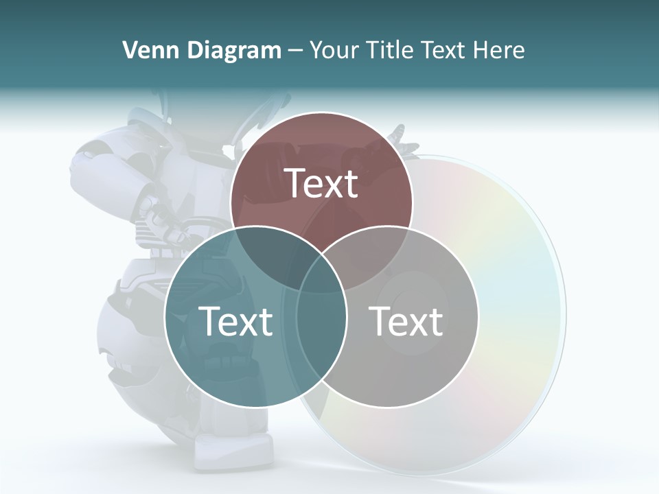 Plastic Man Disk PowerPoint Template