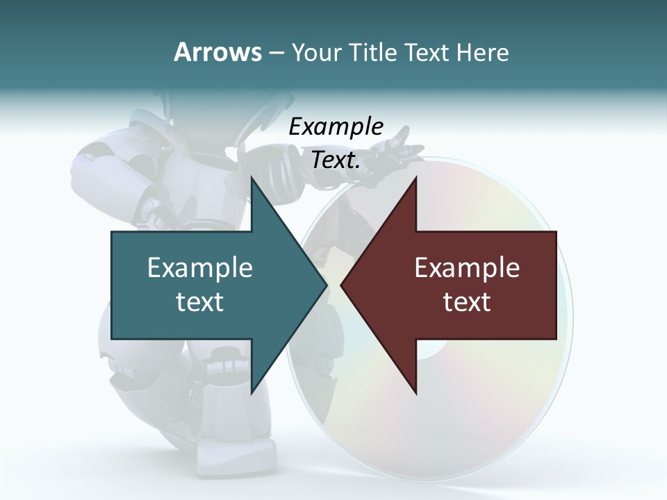 Plastic Man Disk PowerPoint Template