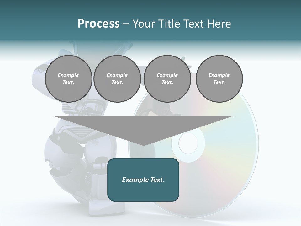 Plastic Man Disk PowerPoint Template
