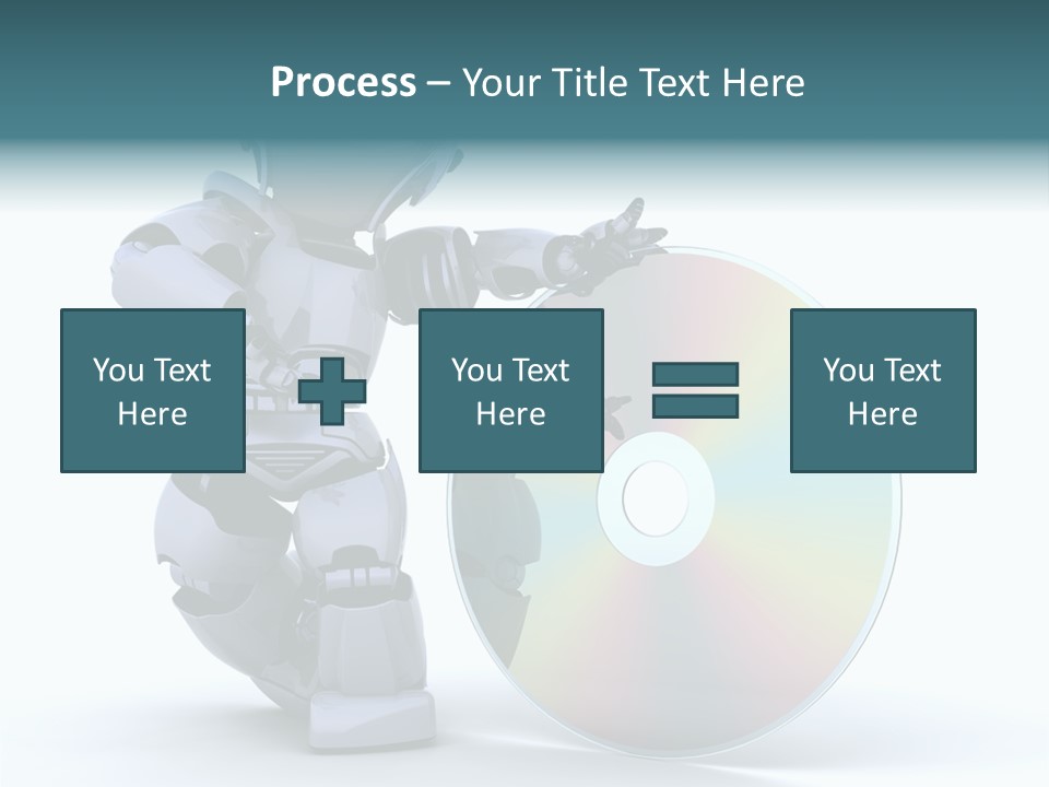 Plastic Man Disk PowerPoint Template