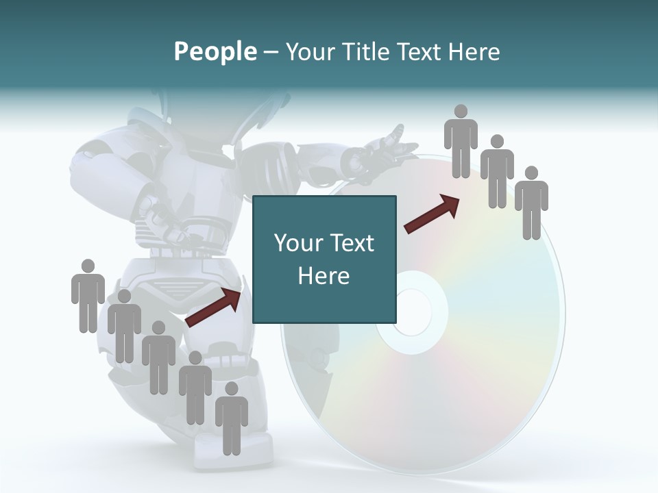 Plastic Man Disk PowerPoint Template