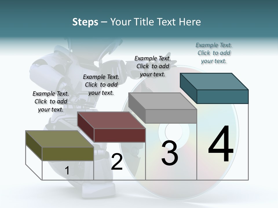 Plastic Man Disk PowerPoint Template