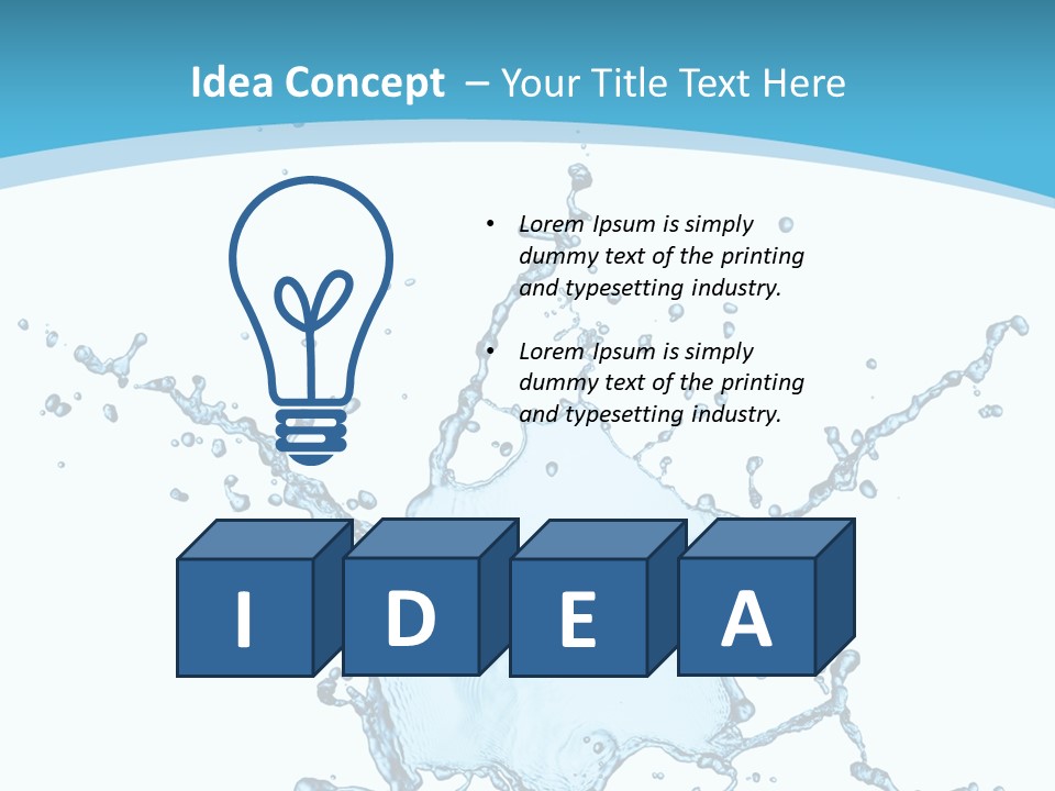 Background Illustrated Artistic PowerPoint Template