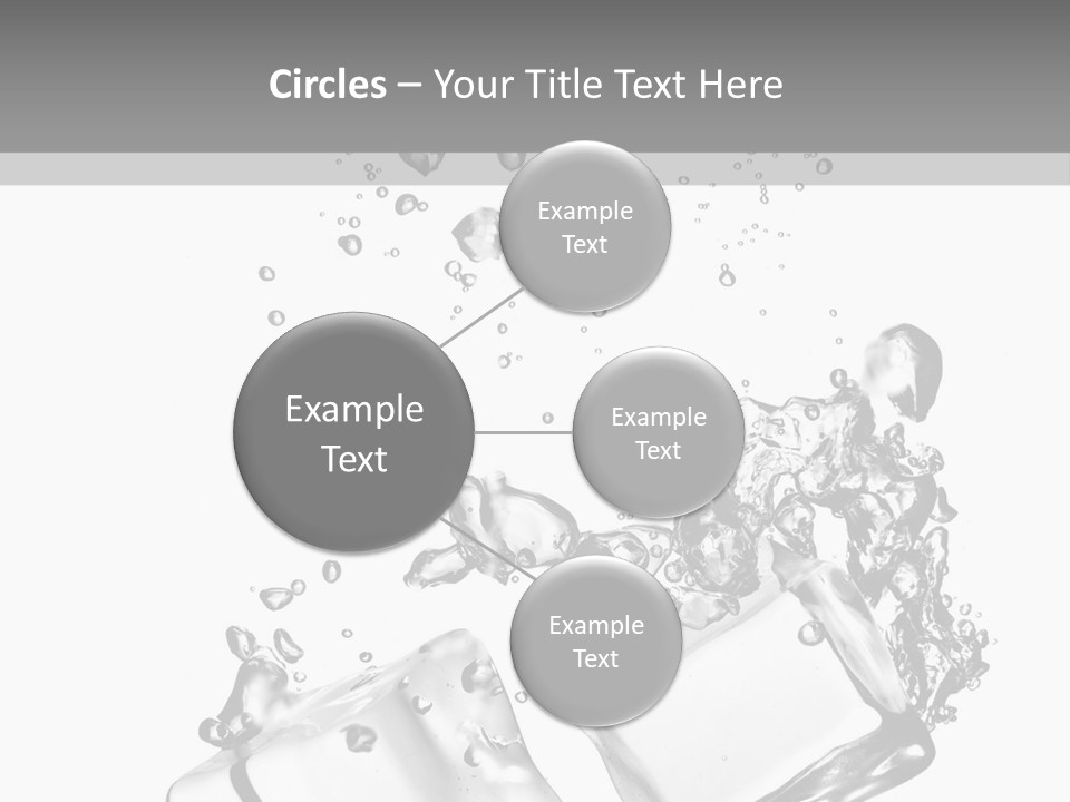 Glass Liquid Wet PowerPoint Template
