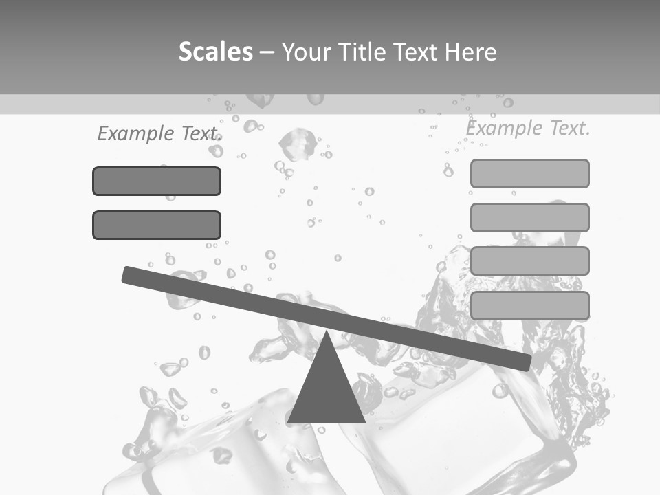 Glass Liquid Wet PowerPoint Template