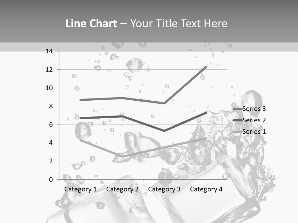 Glass Liquid Wet PowerPoint Template