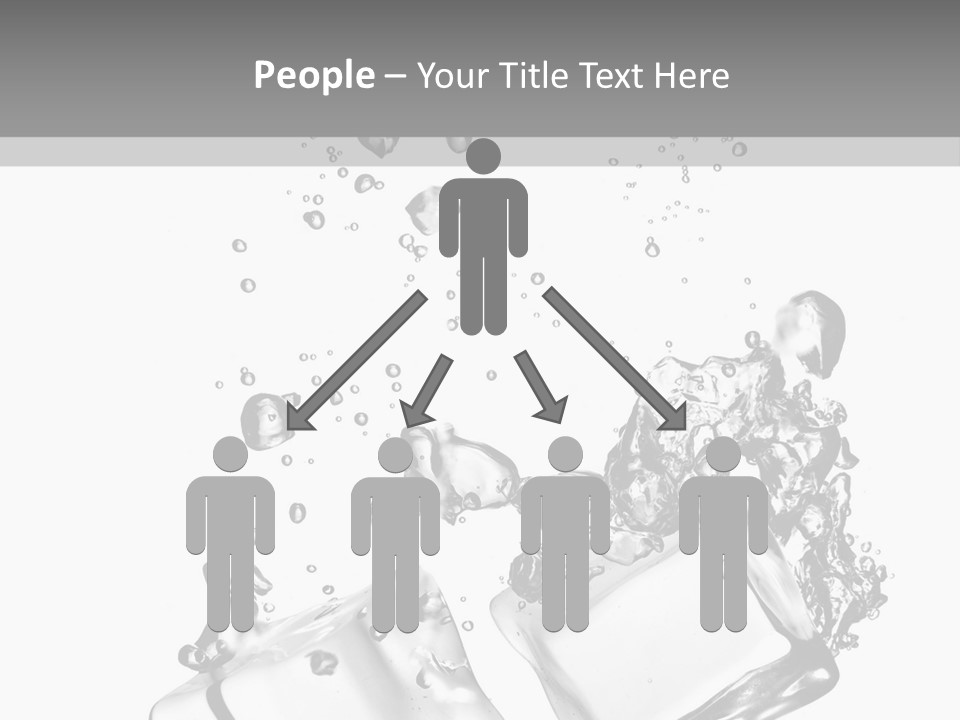 Glass Liquid Wet PowerPoint Template