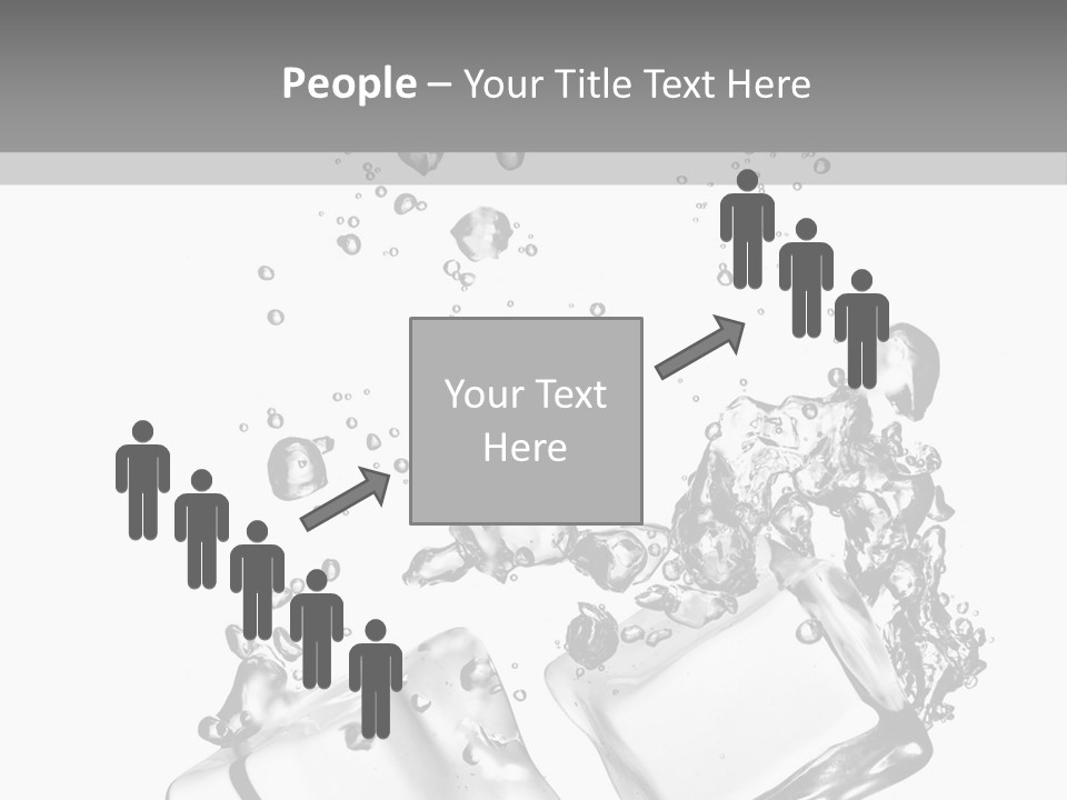 Glass Liquid Wet PowerPoint Template