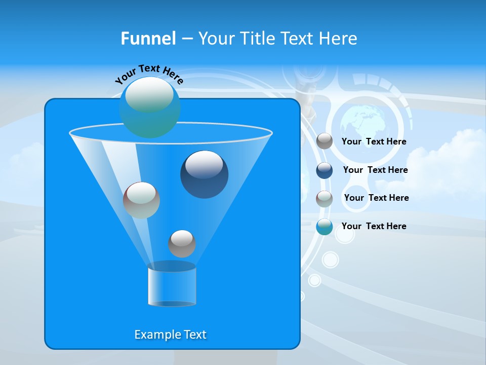 Female Space Access PowerPoint Template