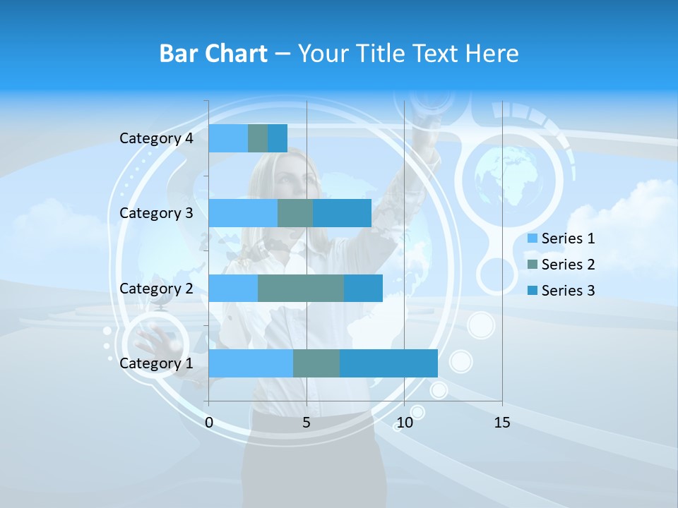 Female Space Access PowerPoint Template