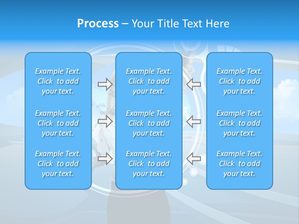Female Space Access PowerPoint Template