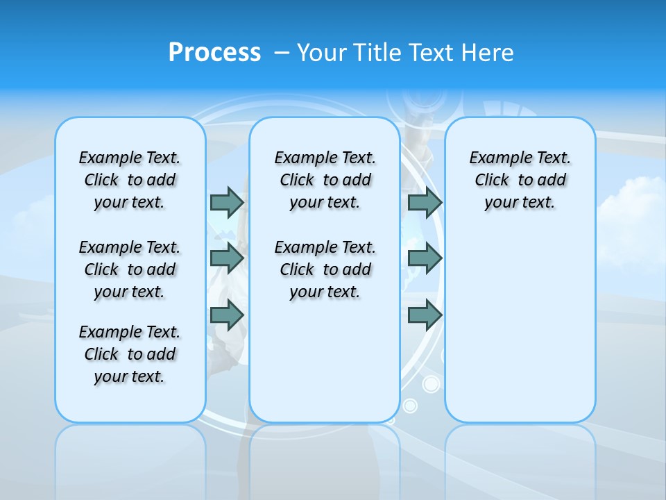 Female Space Access PowerPoint Template