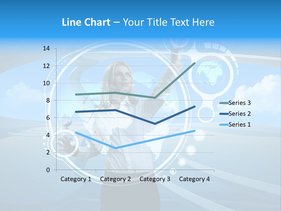 Female Space Access PowerPoint Template