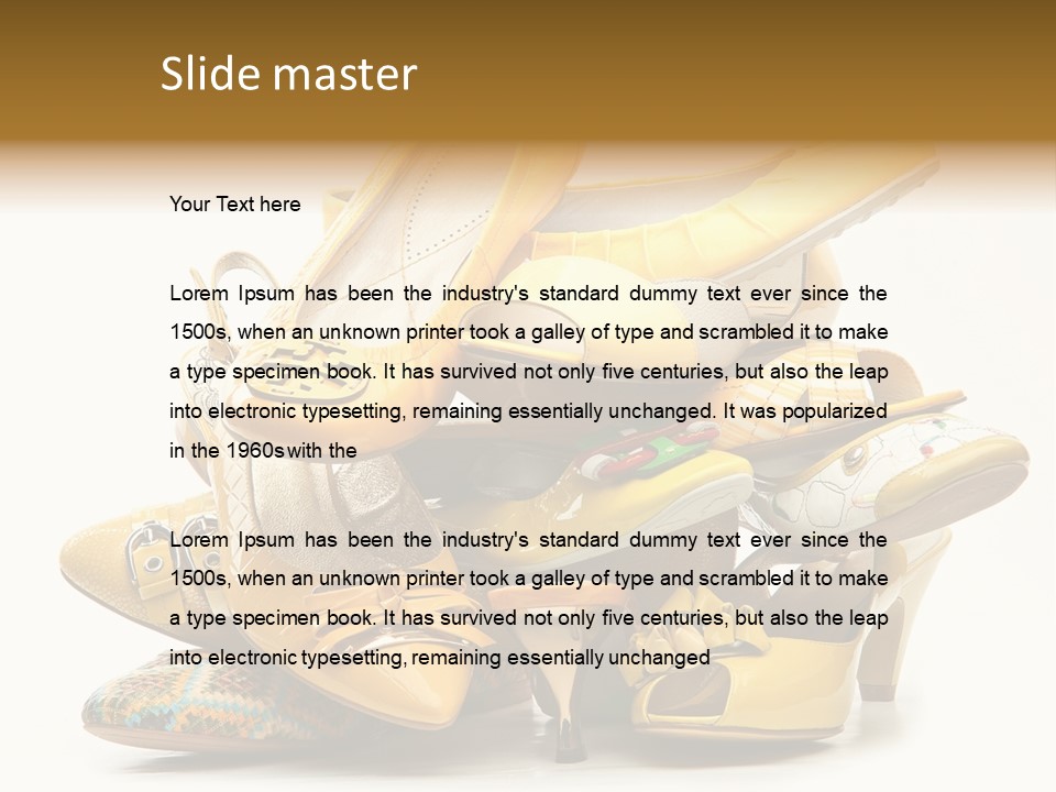 Ladies Women Laked PowerPoint Template