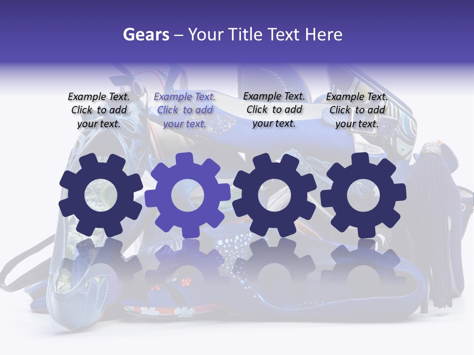 Number Ladies Toe PowerPoint Template