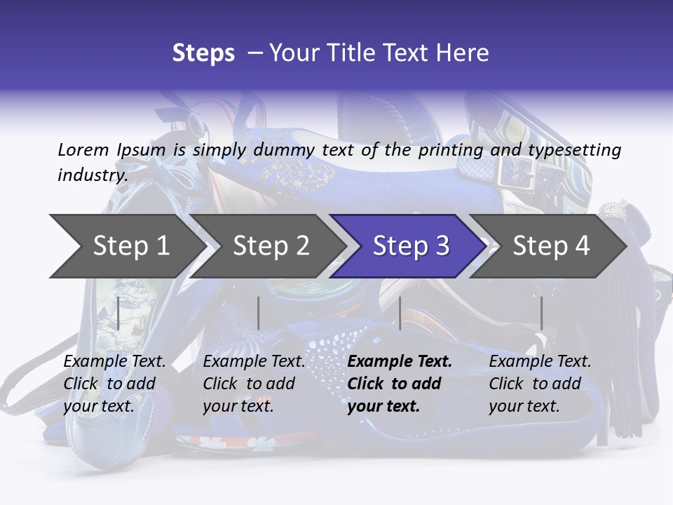 Number Ladies Toe PowerPoint Template
