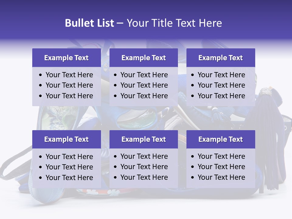 Number Ladies Toe PowerPoint Template