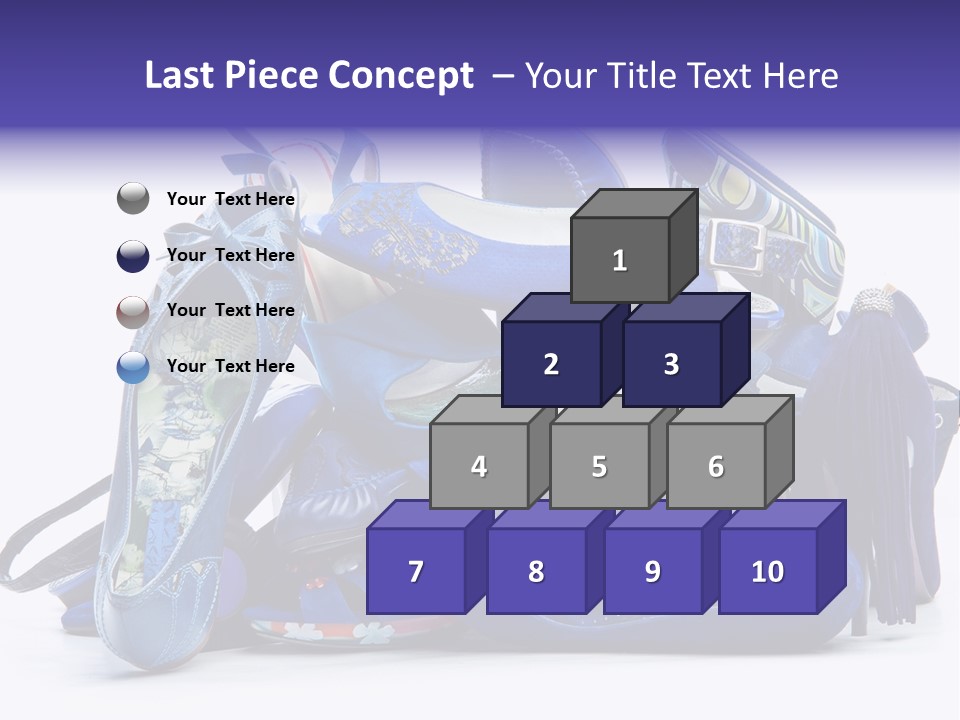 Number Ladies Toe PowerPoint Template