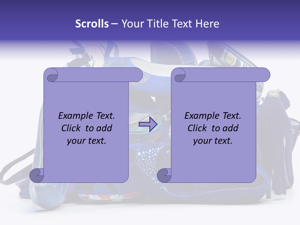 Number Ladies Toe PowerPoint Template