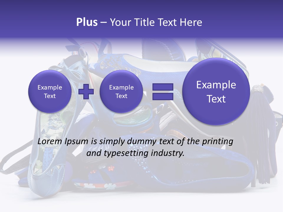Number Ladies Toe PowerPoint Template