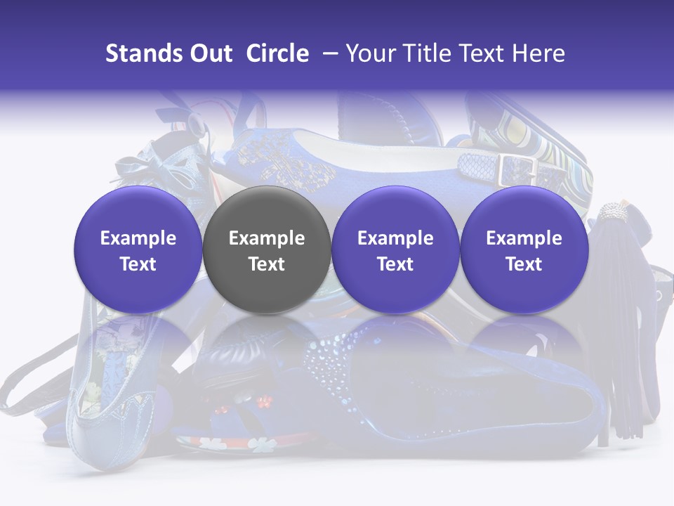 Number Ladies Toe PowerPoint Template