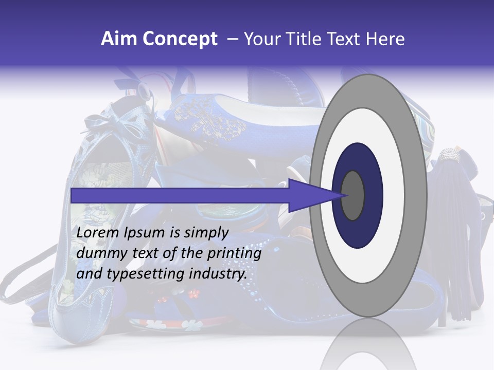 Number Ladies Toe PowerPoint Template